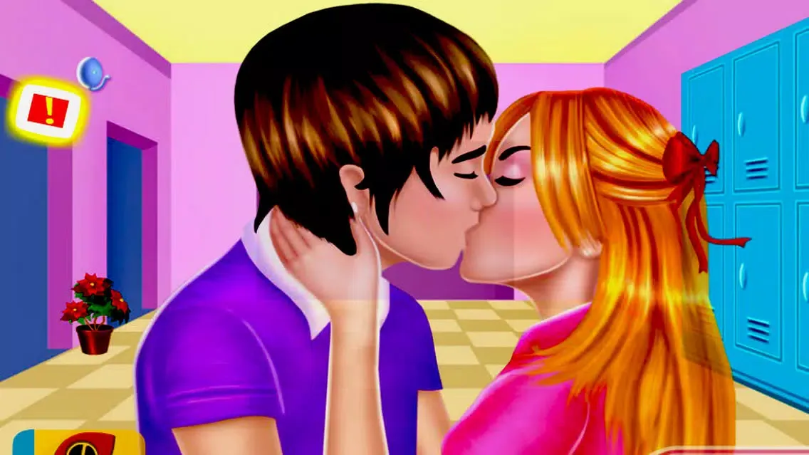 Скриншоты High School Romantic kiss