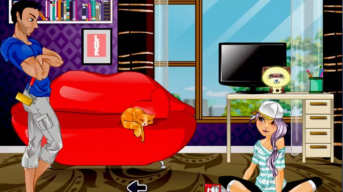 Justin and Lisa Room Decoration سکرین شاٹس
