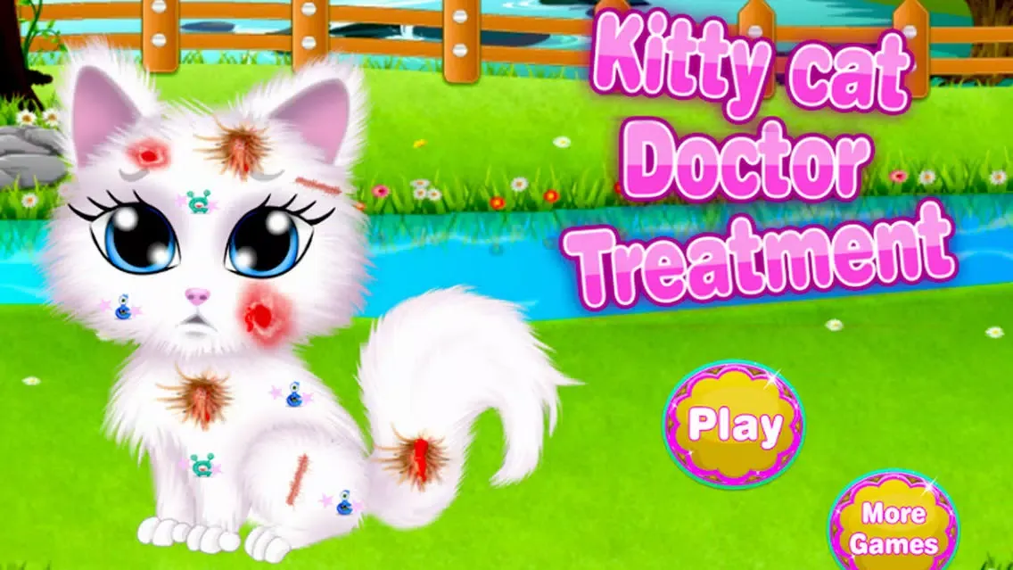 Captures d'écran de Kitty Cat Doctor Treatment
