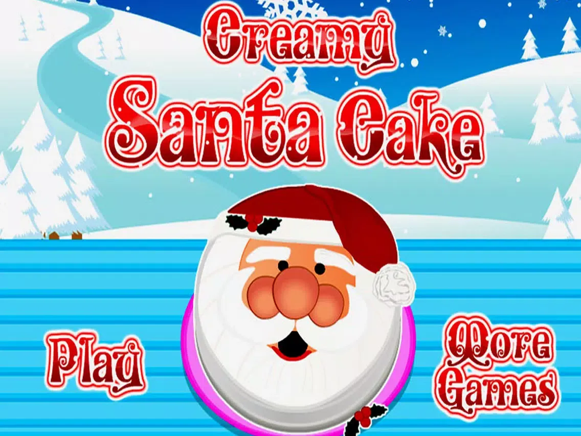 Creamy Santa Cake iPad  Screenshots