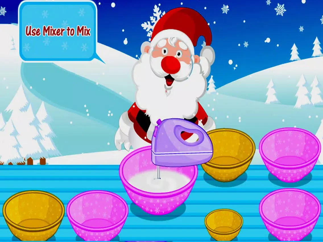 Creamy Santa Cake iPad  Screenshots