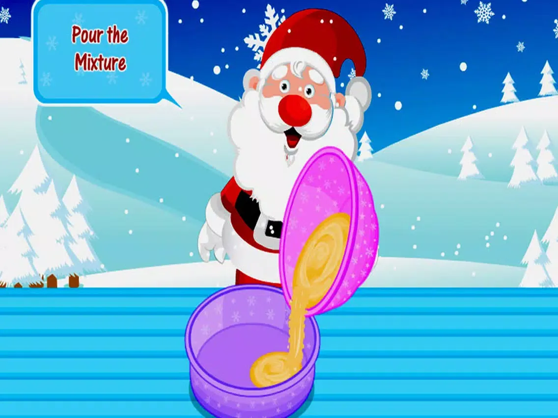 Creamy Santa Cake iPad  Screenshots