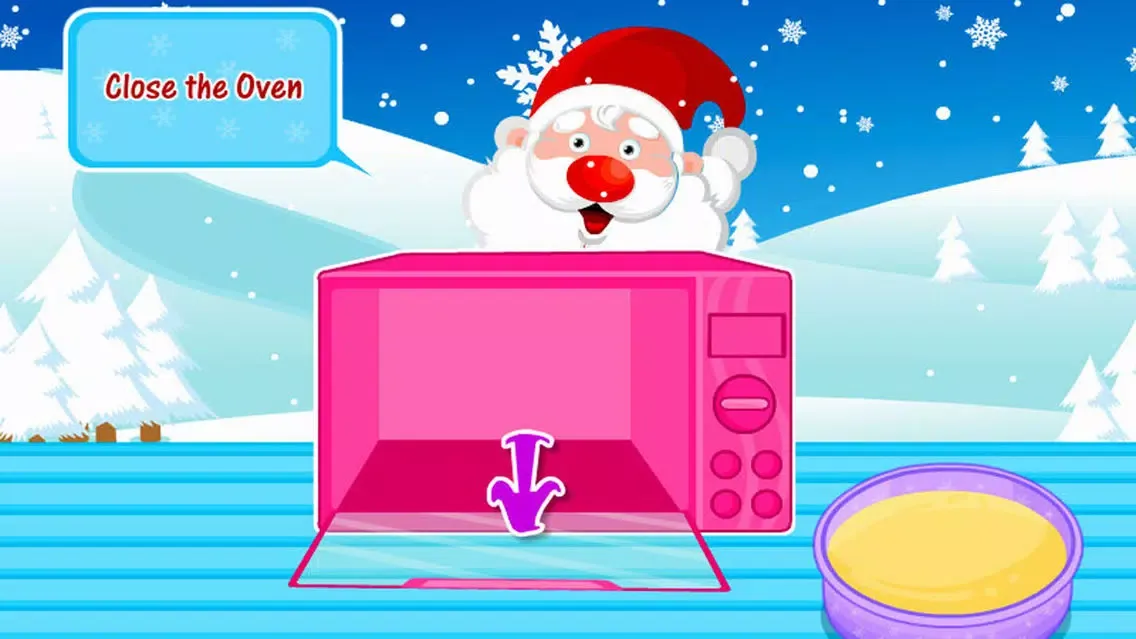 Creamy Santa Cake Screenshots