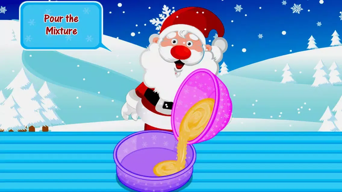 Creamy Santa Cake Screenshots