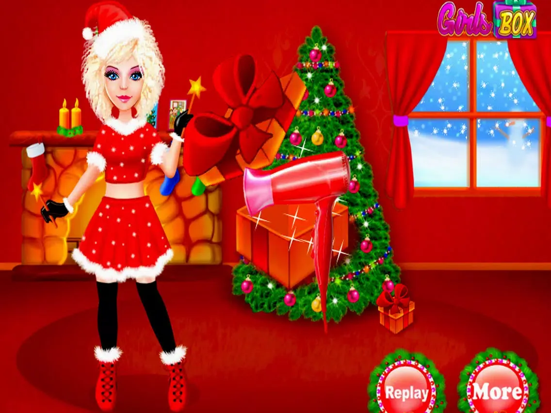 Sarah Christmas Look iPad 应用截图