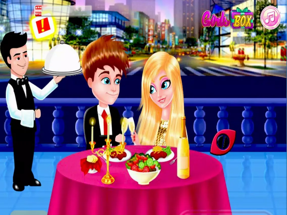 Ảnh chụp màn hình của Valentine Day Romantic Kiss iPad 