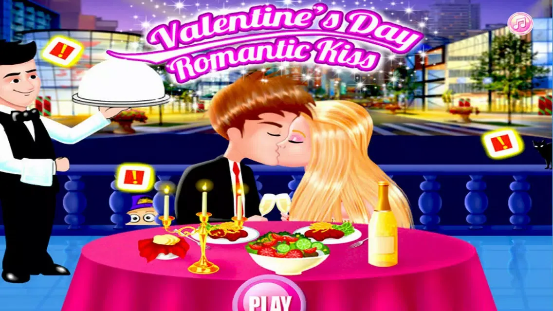 Ảnh chụp màn hình của Valentine Day Romantic Kiss