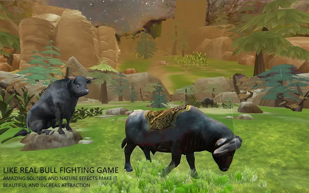Angry Bull Fighting Games 3D Screenshots