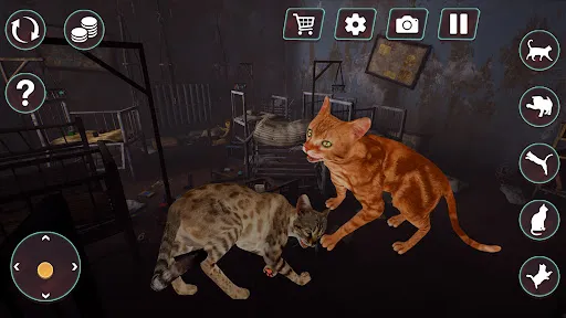 Cat Fighting Battle: Tom Games Ekran Görüntüleri