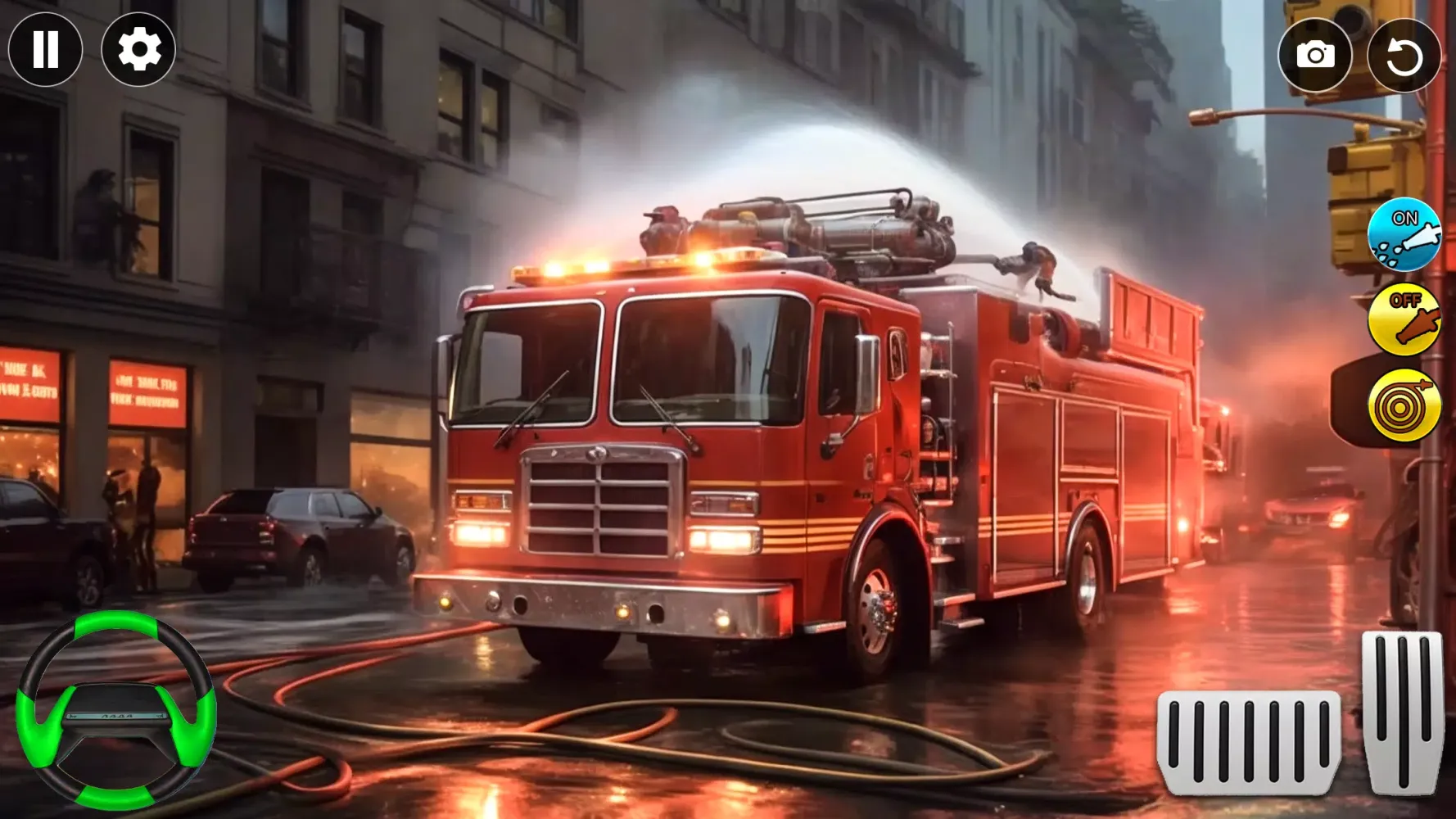 Capturas de pantalla de Firefighter Truck Simulator 3D
