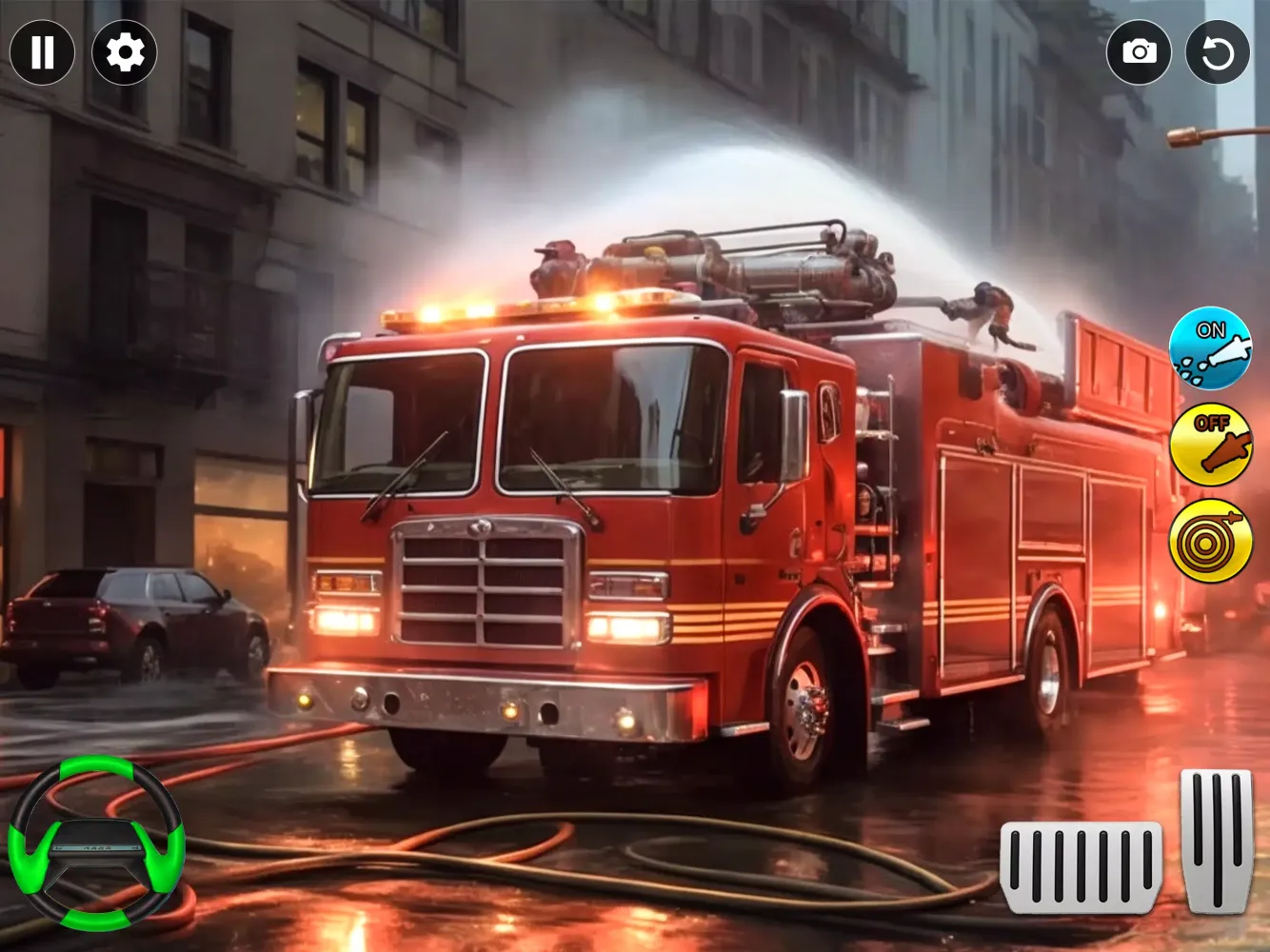 Capturas de pantalla de Firefighter Truck Simulator 3D