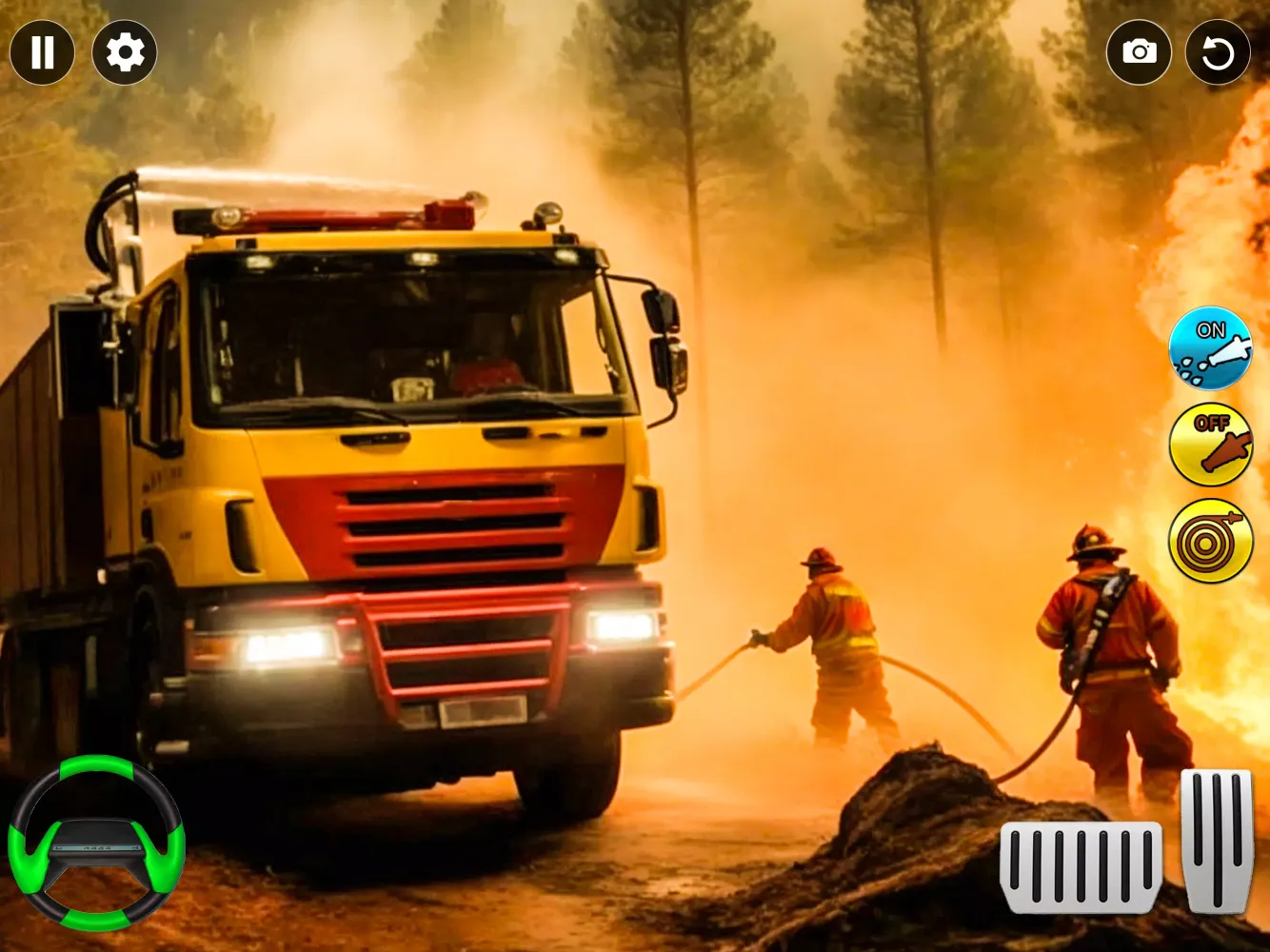 Capturas de pantalla de Firefighter Truck Simulator 3D