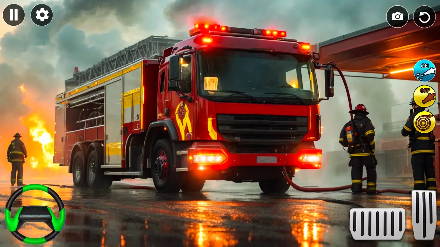 Capturas de pantalla de Firefighter Truck Simulator 3D