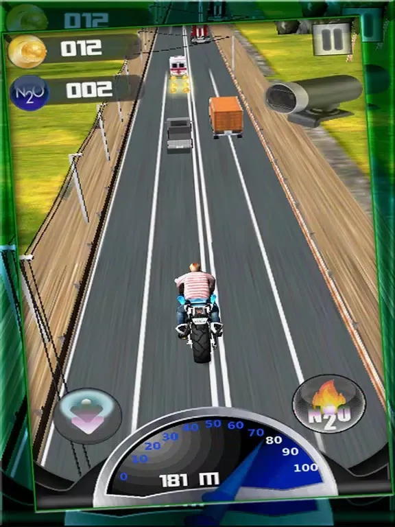 ภาพหน้าจอของ Ultimate Motobike Highway Racing iPad 