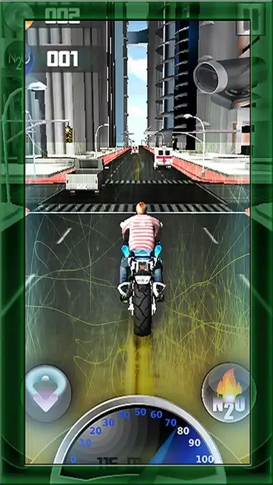 ภาพหน้าจอของ Ultimate Motobike Highway Racing