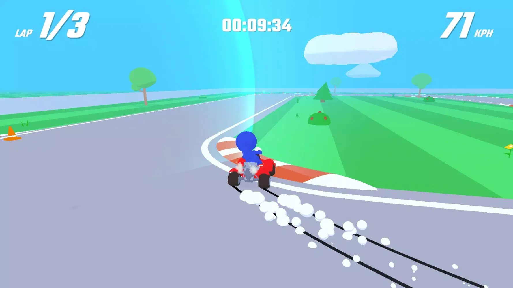 Sanic Kart Racing Screenshots