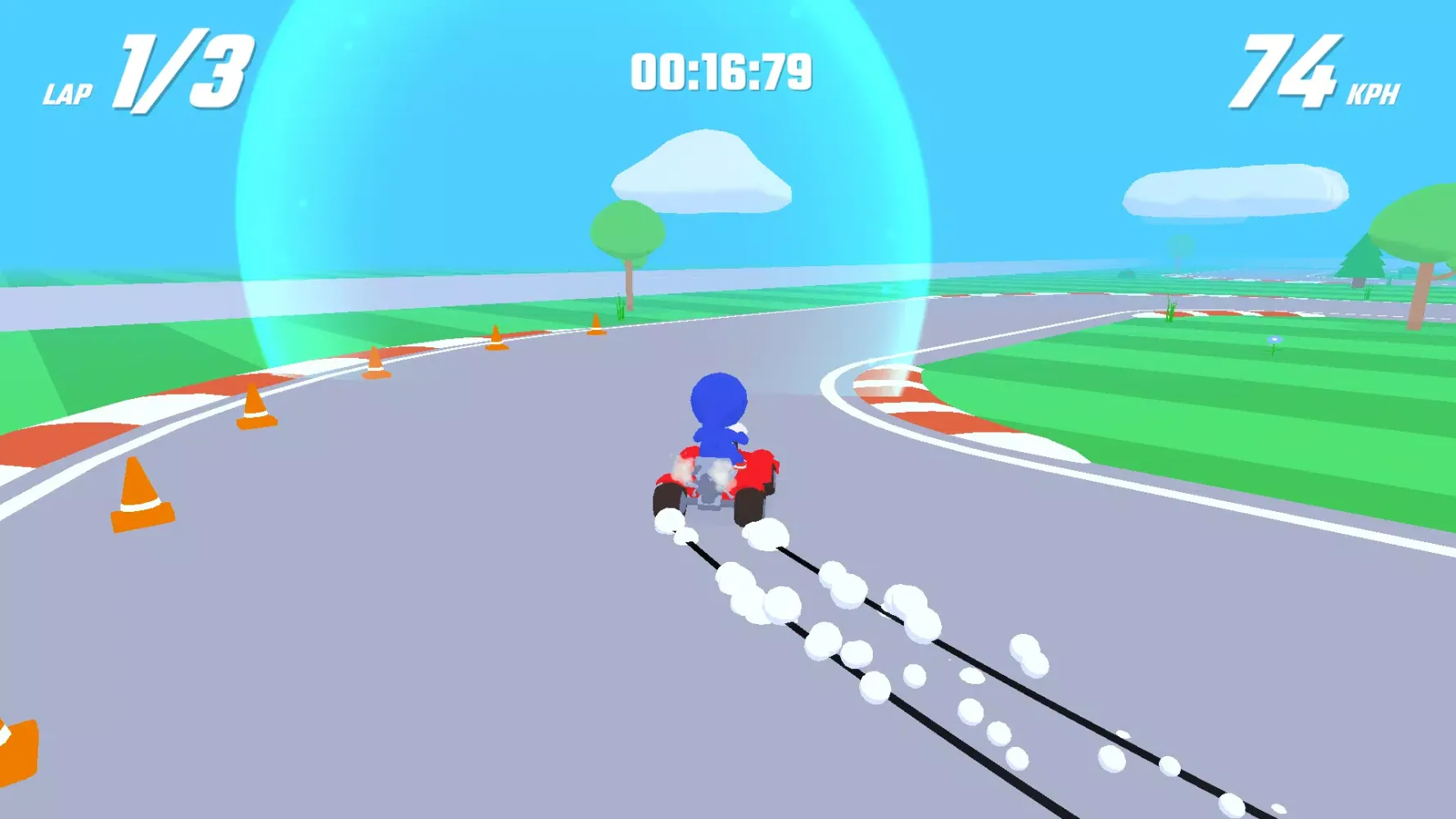 Sanic Kart Racing Screenshots