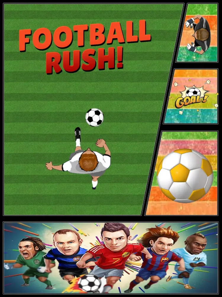 Football Rush! iPad  স্ক্রিনশট