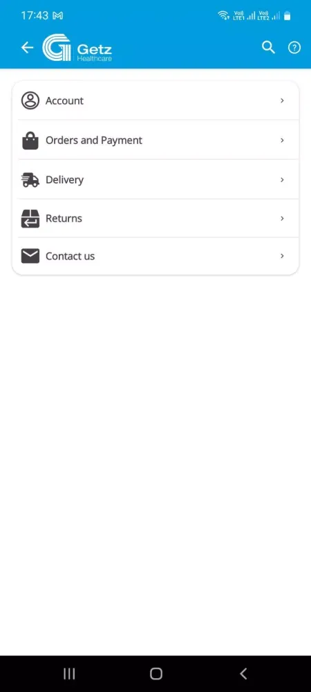 Getz Healthcare HK E-store Screenshots