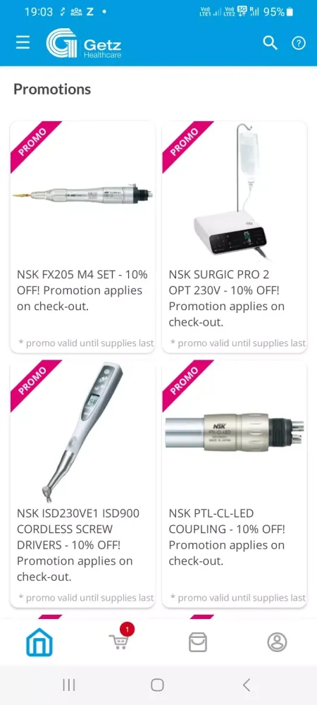 Getz Healthcare HK E-store Screenshots