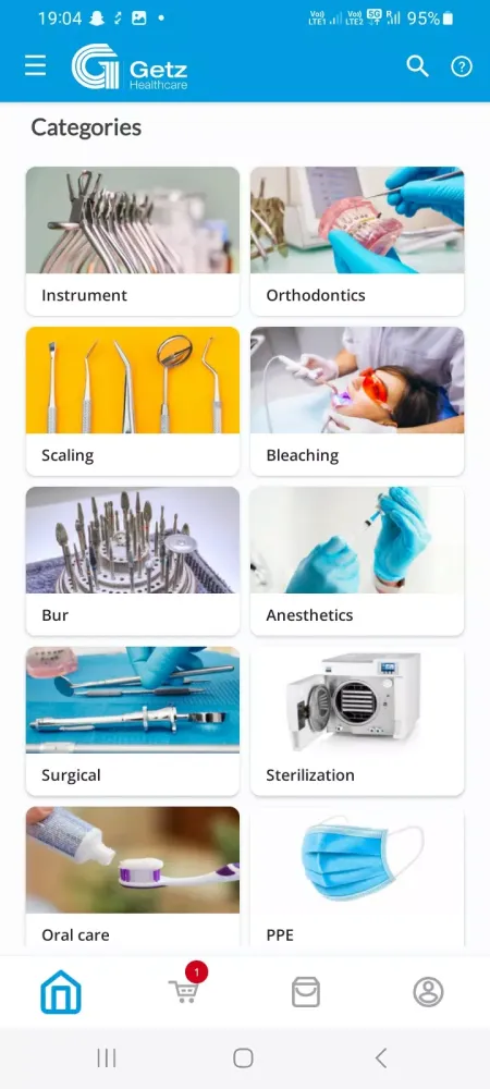 Getz Healthcare HK E-store Screenshots