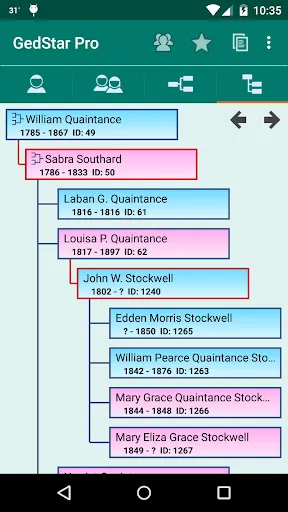 GedStar Pro Genealogy Viewer Ekran Görüntüleri