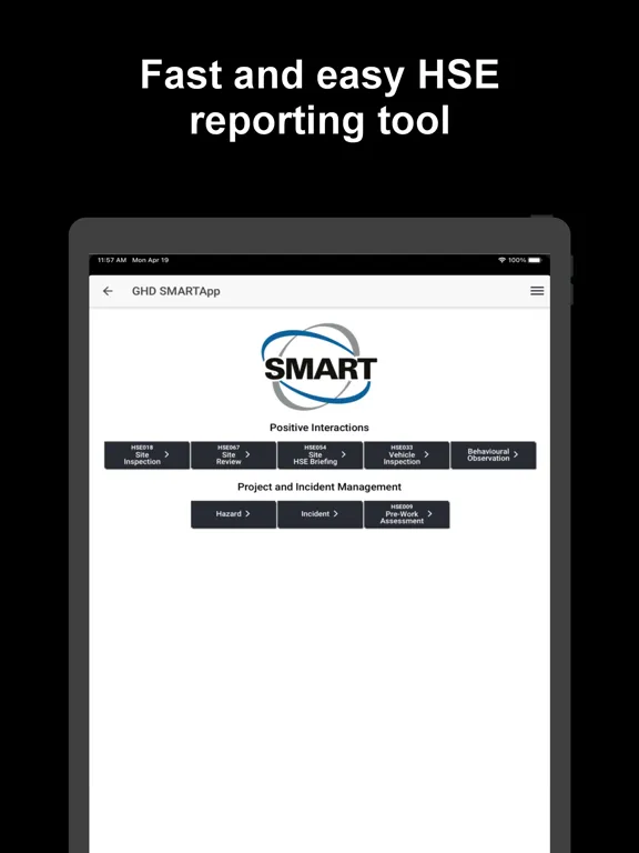 GHD SMARTApp iPad  Screenshots