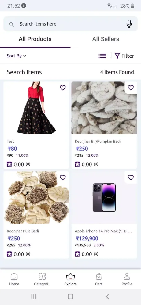 Ghiniba: Food Grocery in Mins* Ekran Görüntüleri