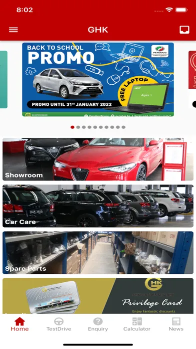 GHKmotors স্ক্রিনশট