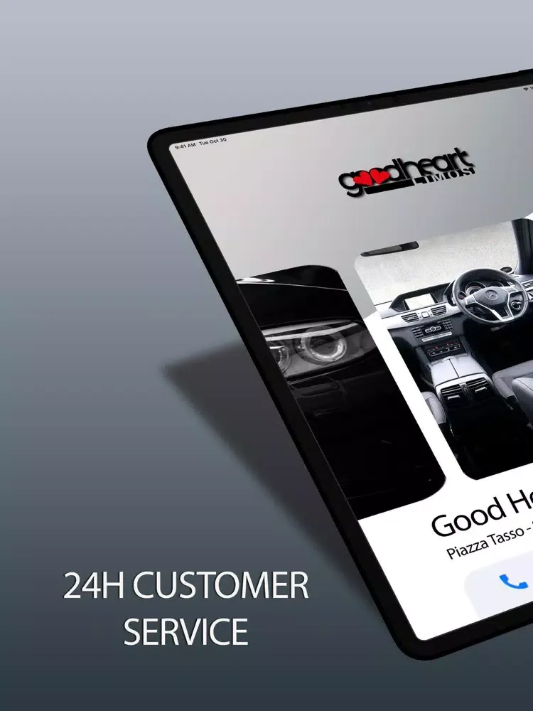 Good Heart Limos iPad  스크린샷