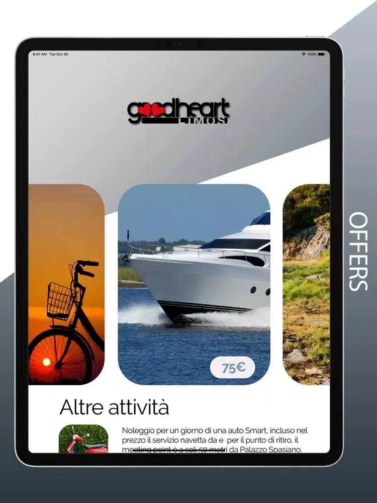 Good Heart Limos iPad  스크린샷