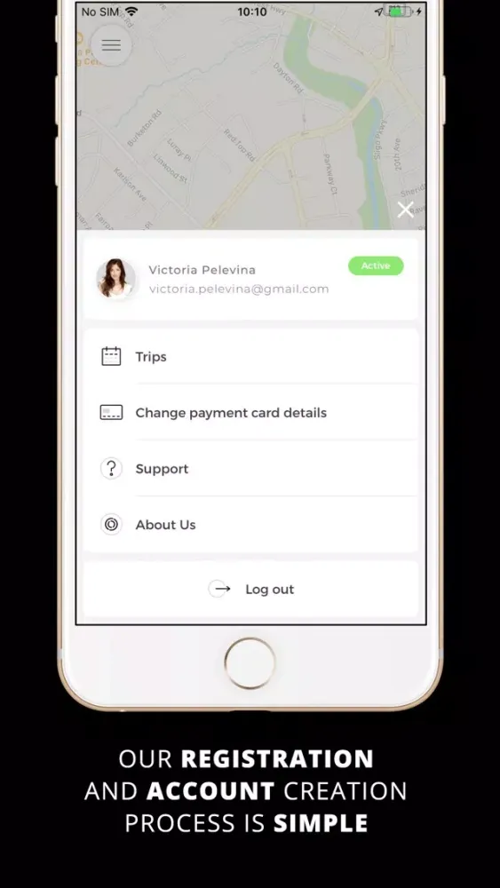 Tangkapan layar Free2Move carsharing
