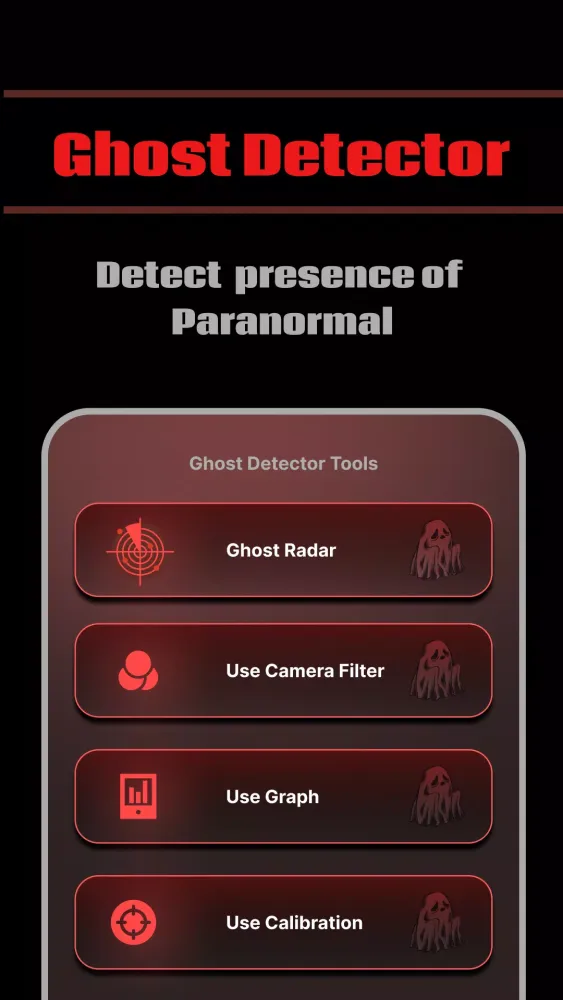Ghost Radar & Ghost Detector Screenshots