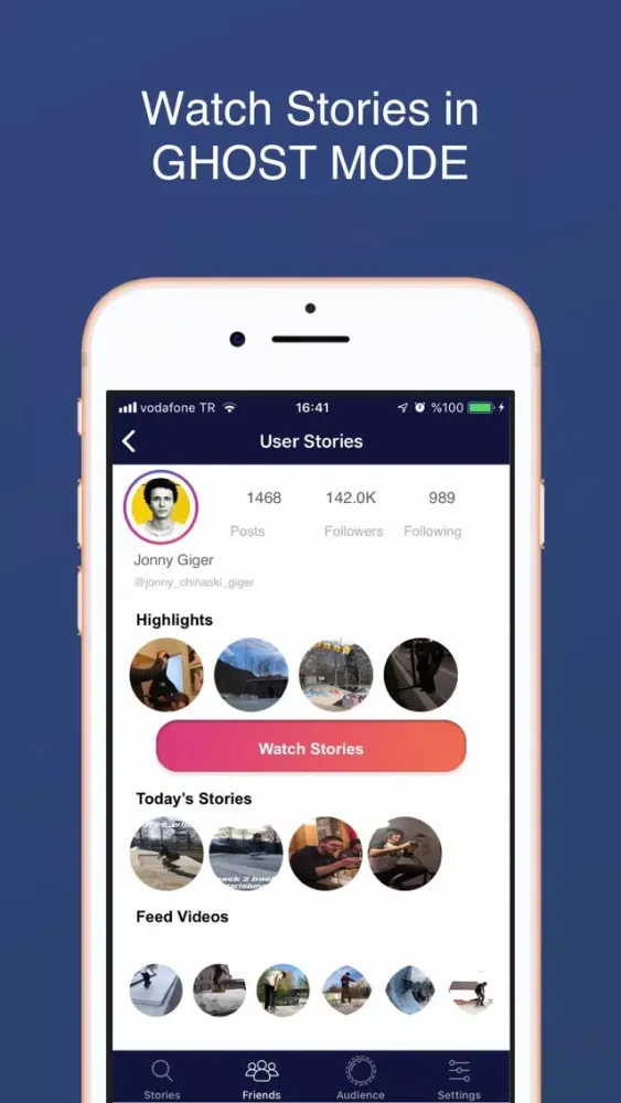 Ghost for Instagram Stories應用截圖