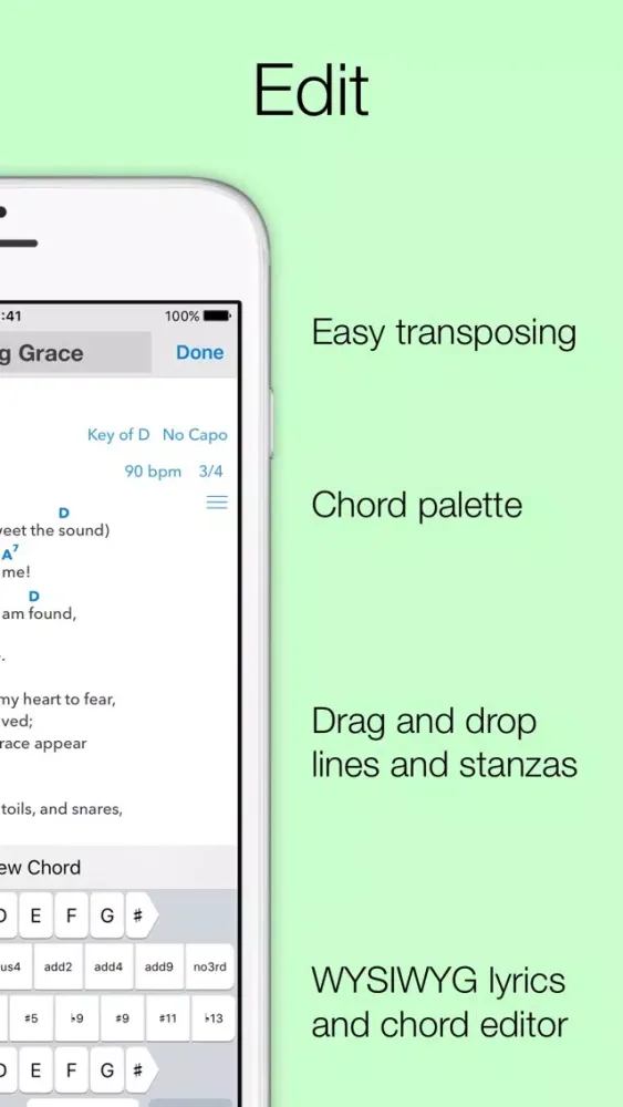SongSheet - Chord Charts Ekran Görüntüleri