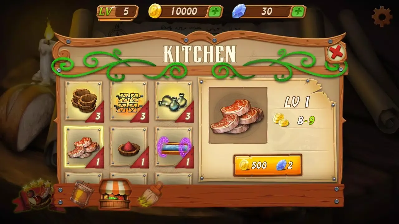 Capturas de tela do Cooking Witch