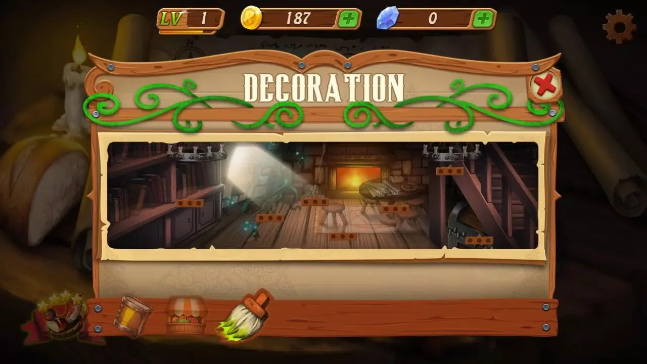 Capturas de tela do Cooking Witch