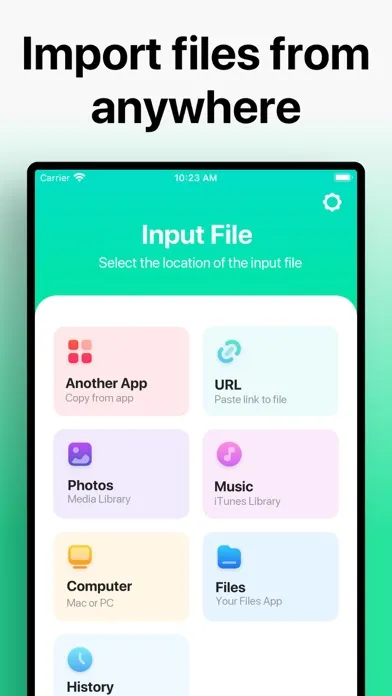 تصاویر The Audio Converter