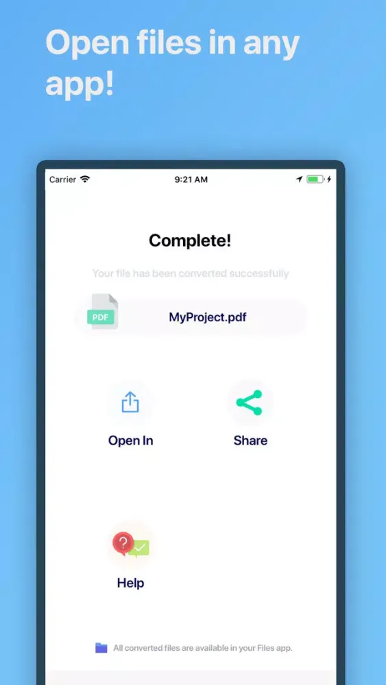 The Presentation Converter Screenshots