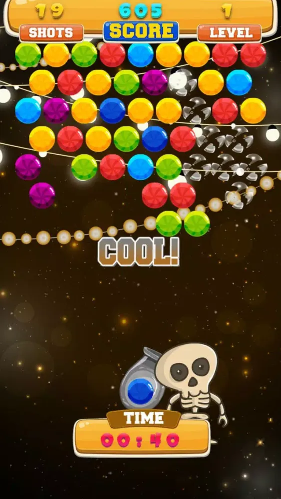 Zrzuty ekranu Ghost Skeleton Bubble Shooting