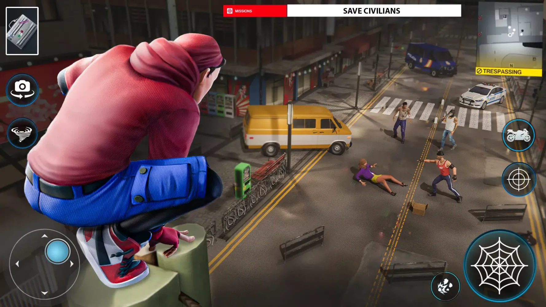 Fighter Hero - Spider Fight 3D Ekran Görüntüleri