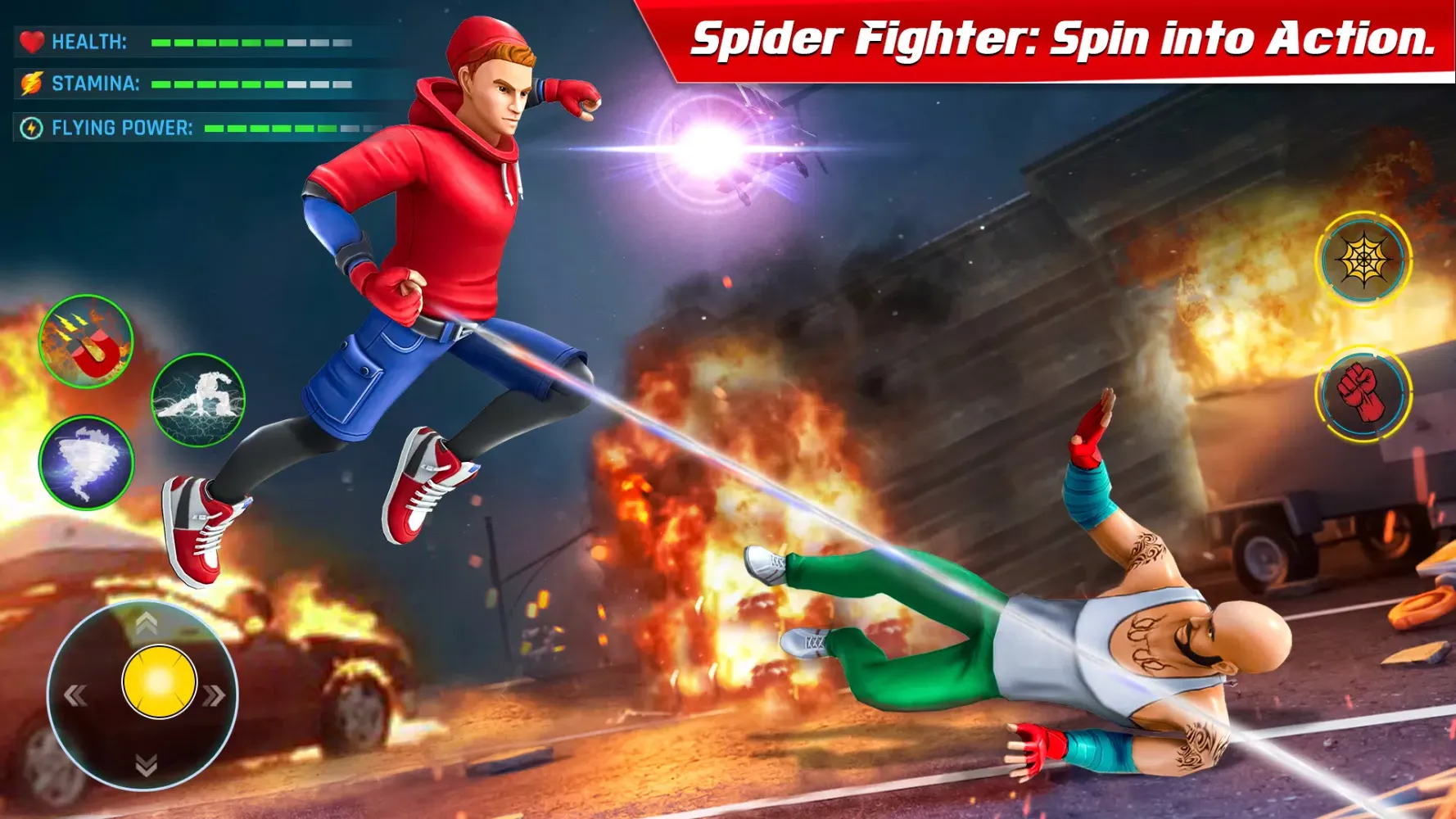 Fighter Hero - Spider Fight 3D Ekran Görüntüleri