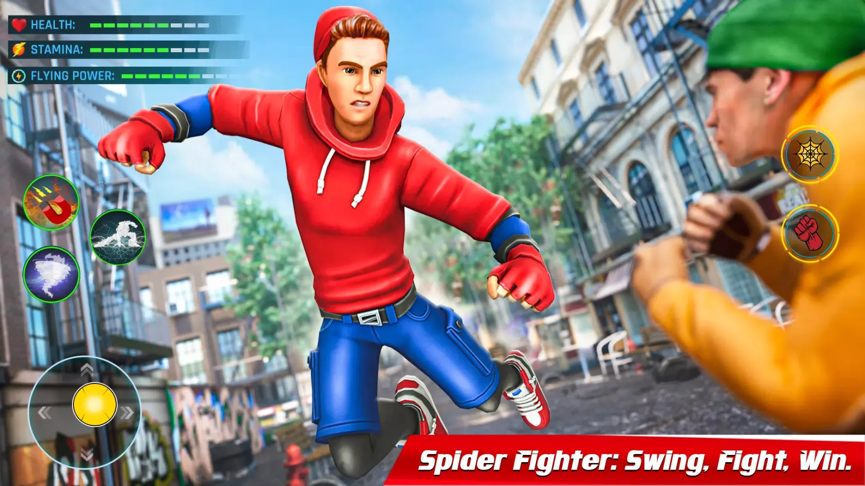 Fighter Hero - Spider Fight 3D Ekran Görüntüleri
