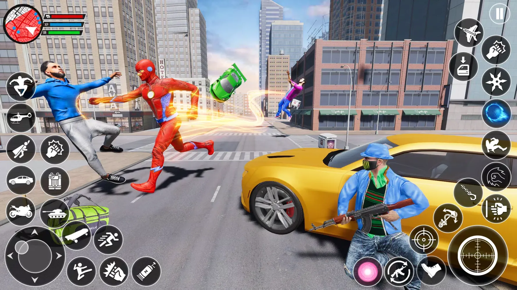 Light Speed - Superhero Games Screenshots
