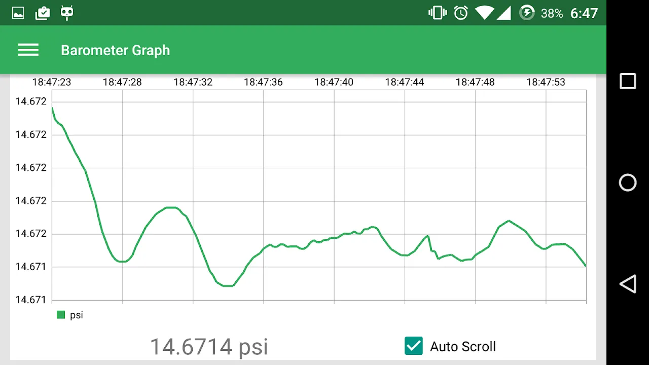 Barometer Graph应用截图