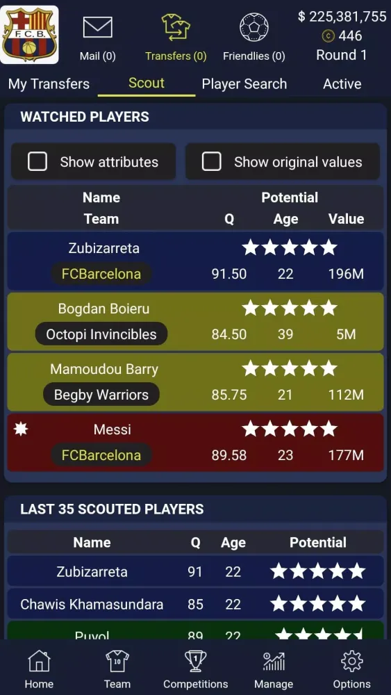 Manager League Football應用截圖