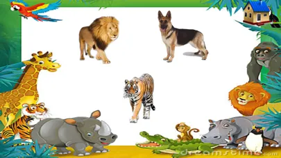 تعليم اسماء الحيوانات بالانجليزية واصواتها للاطفال应用截图