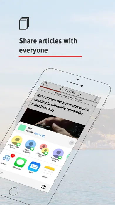 Zrzuty ekranu Gibraltar Chronicle Newspaper