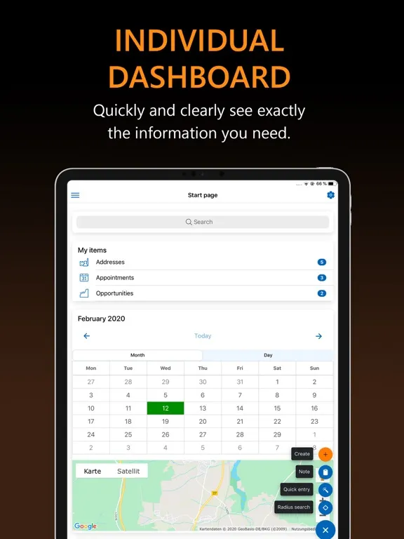 Zrzuty ekranu CRM goMobile Pro iPad 