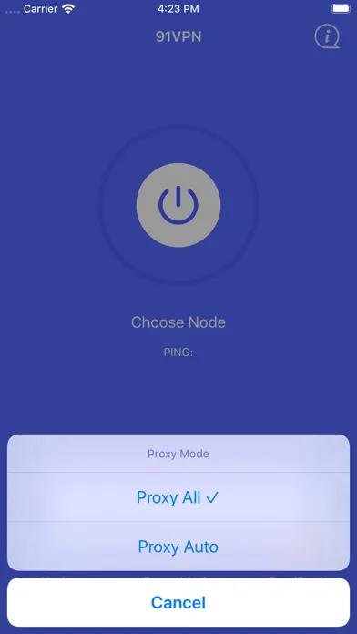 ภาพหน้าจอของ 91VPN